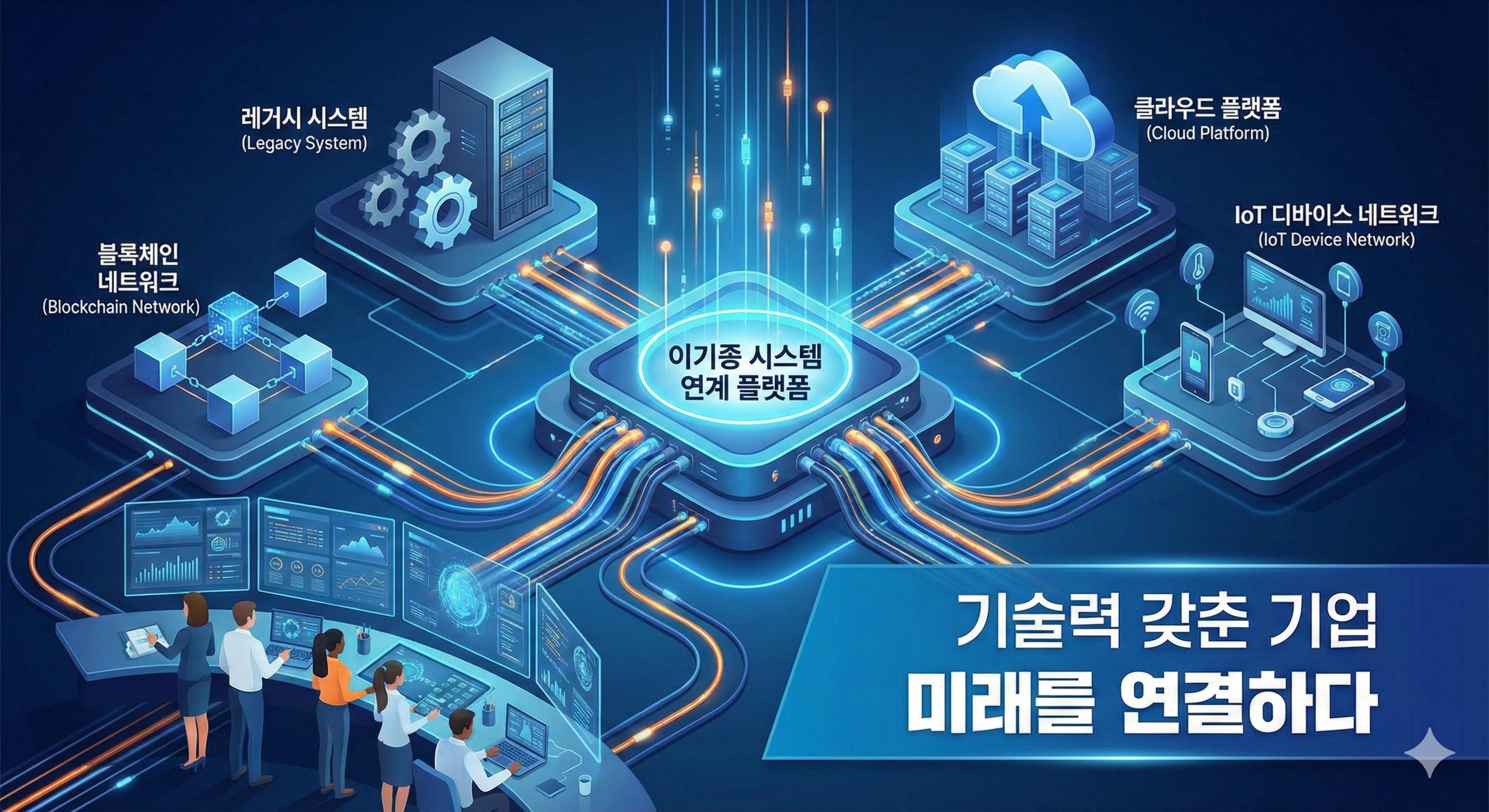 이기종 시스템 간의 연계 기술력